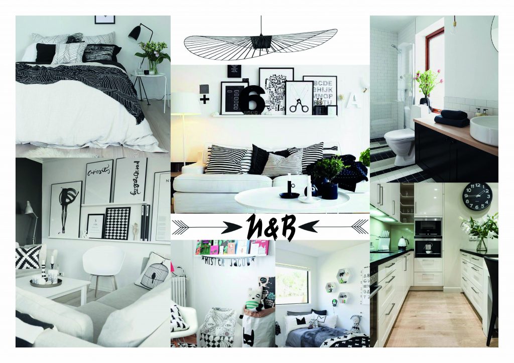 Ambiance Noir et Blanc - AD Archideco